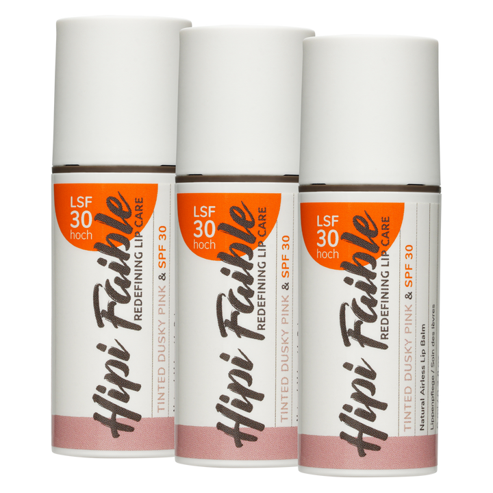 LIP BALM | TINTED DUSKY PINK & SPF 30 | 3er Set